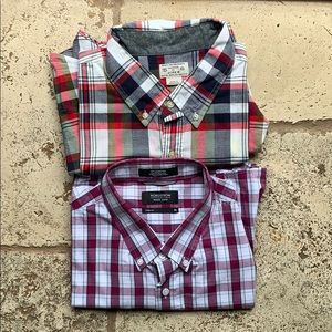2 button downs
